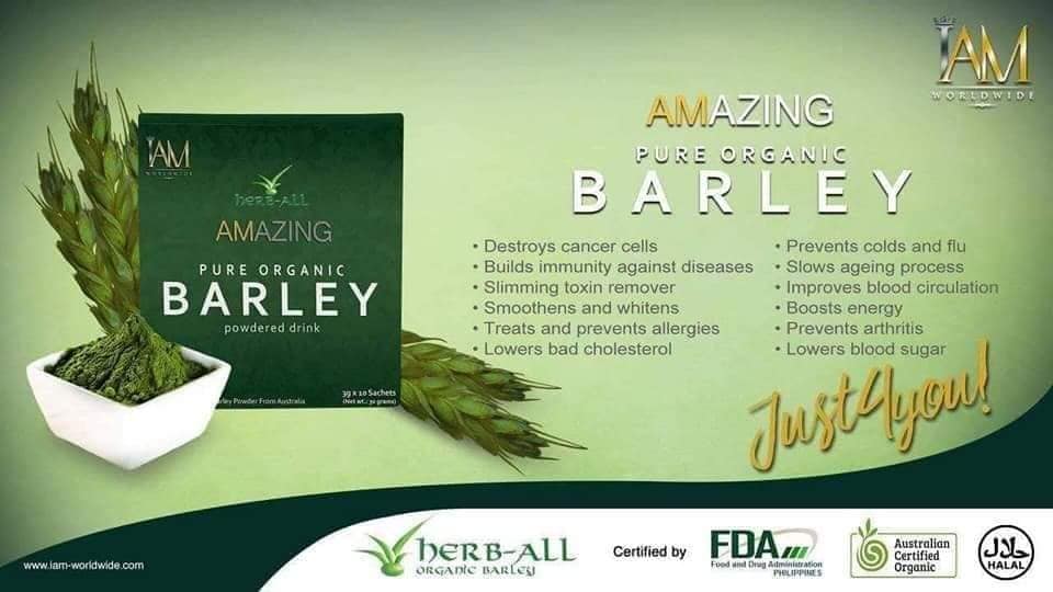 Amazing Pure Organic Barley - Platinum Package - 112 Boxes