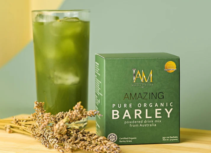 Amazing Pure Organic Barley Powder - Jade Package - 250 Boxes